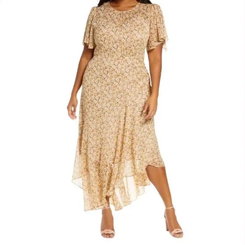 ASTR the Label Floral Print Dress